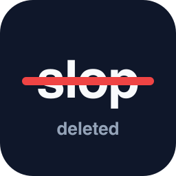 No AI Slop logo